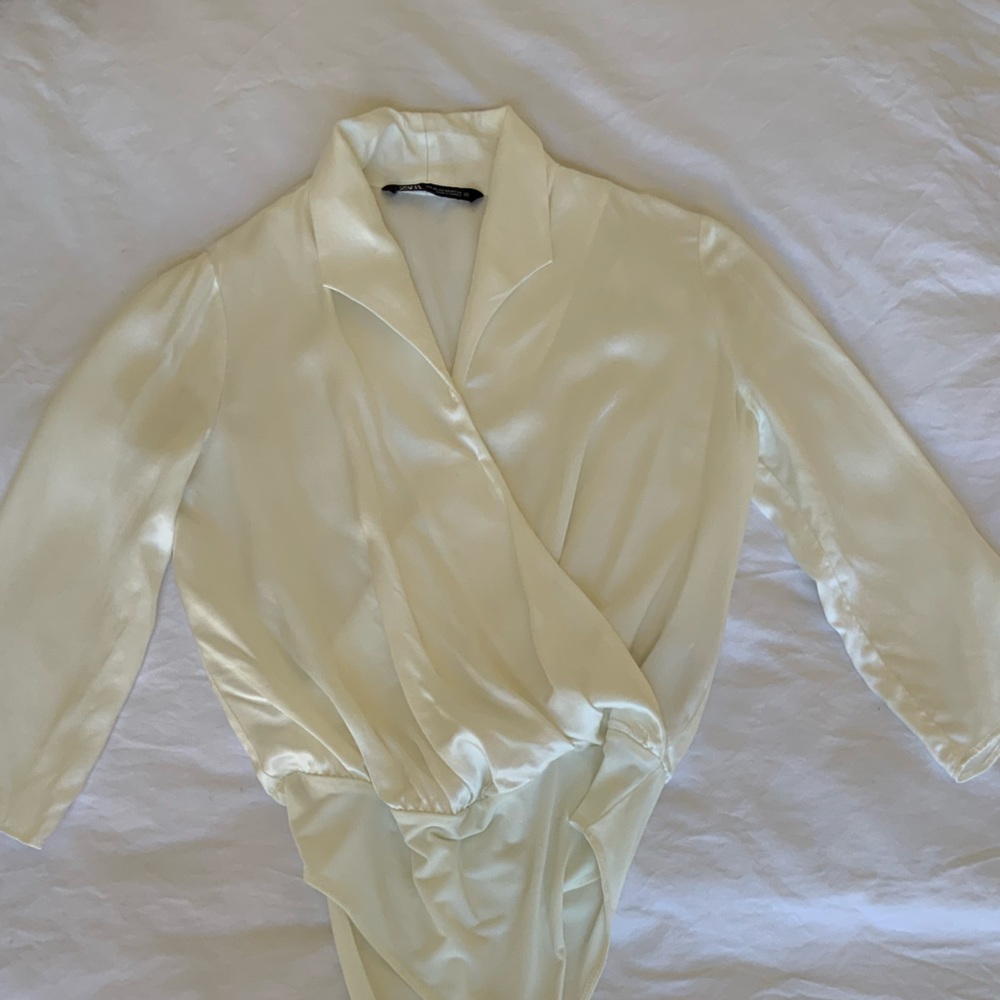 Zara Satin Bodysuit